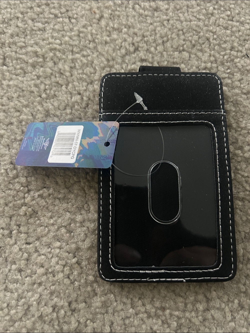 Disney Snow White Glitter Poisoned Apple ID Cardholder - Picture 2 of 2